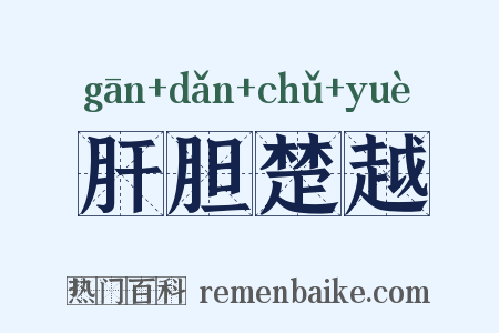 肝胆楚越是什么意思的图片